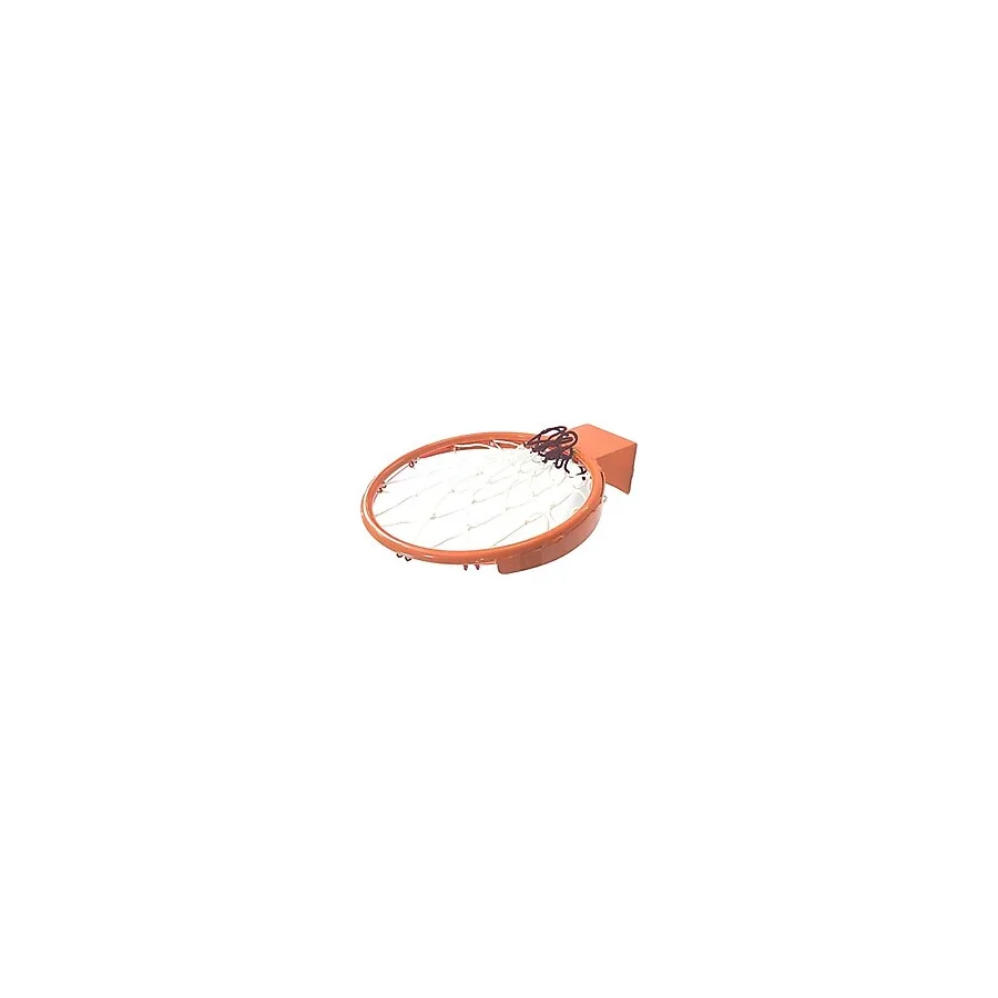 Adelinspor Standart Halkalı 45 cm Sabit Basketbol Çemberi 4 mm Floş İp Basketbol Filesi Hediyeli
