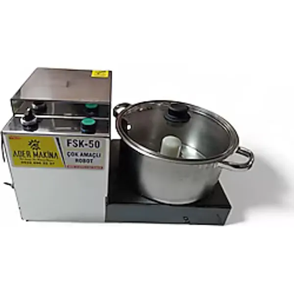 Ader FSK-50 7 LT 26 CM Tarhana Yapma Pul Biber Öğütme Yaş ve Ya Kuru Sebze Çekme Makinesi