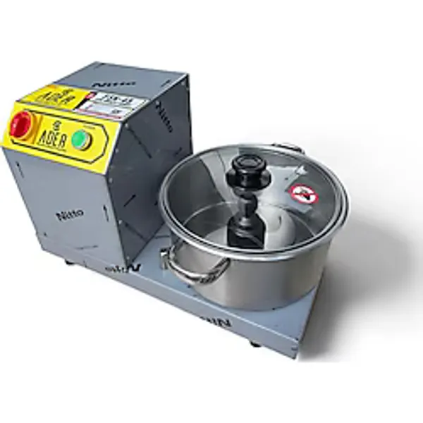 Aderfsk-45 7 Lt Paslanmaz Çelik Tarhana Yapma ve Pul Biber Öğütme Makinesi - Gri