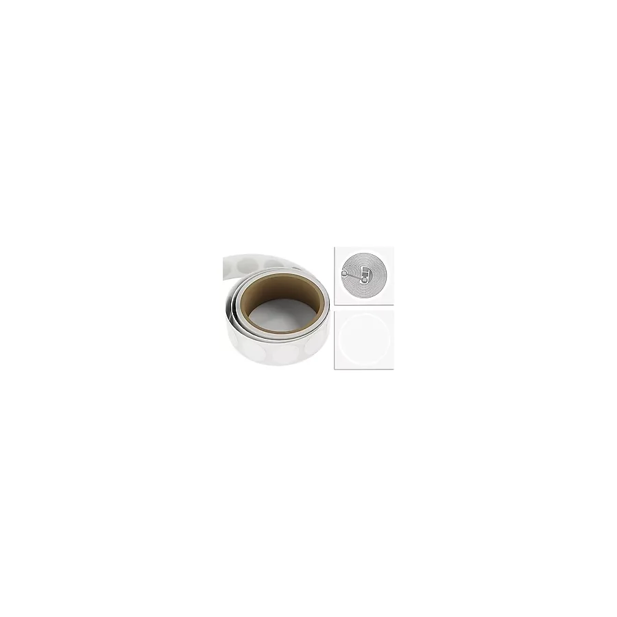 Adet Timeskey Nfc Çıkartması Ntag 213 Tam Programlanabilir NTAG213 Nfc Etiketleri Dairesel Çıkartmalar, Android ve Diğer Nfc Etkin Cihazlarla Uyumlu 144 Bayt Bellek