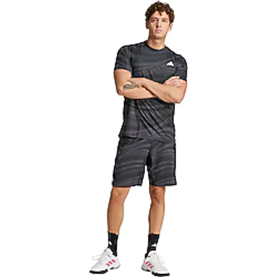 Adidas Club Tennis Climacool Graphic Kısa Kollu Bisiklet Yaka Erkek Spor Tişört