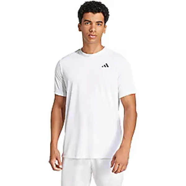 Adidas Club Tennis Climacool JD8639 Beyaz Kısa Kollu Bisiklet Yaka Erkek Spor Tişört