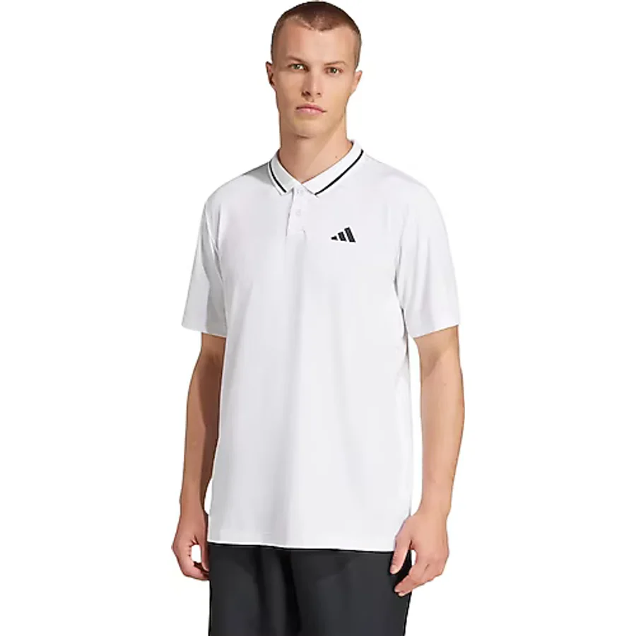 Adidas Club Tennis Climacool Pique JD8644 Beyaz Kısa Kollu Polo Yaka Erkek Tişört