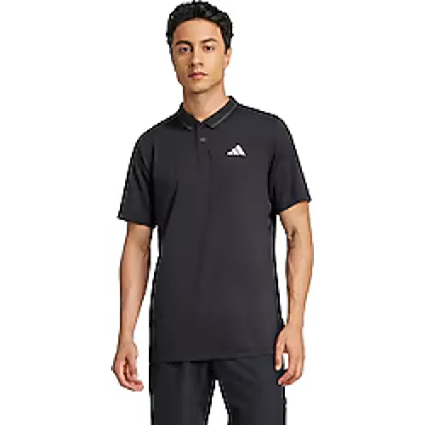 Adidas Club Tennis Climacool Pique JF8424 Siyah Kısa Kollu Polo Yaka Erkek Tişört