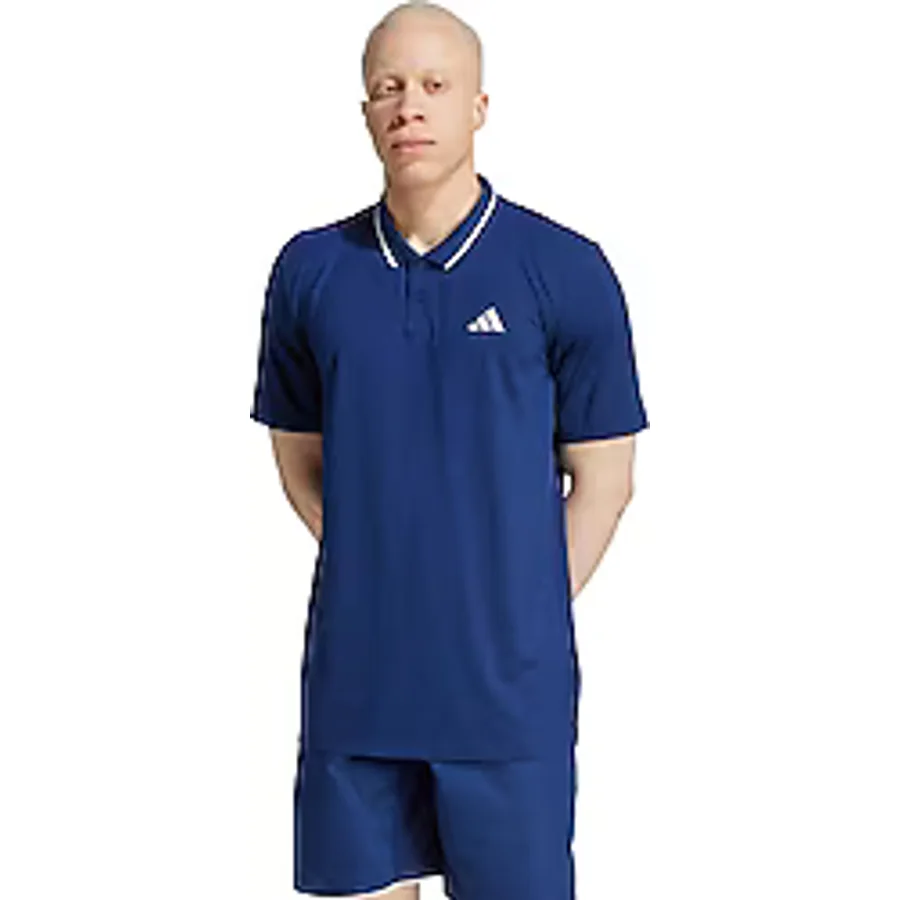 Adidas Club Tennis Climacool Pique JF8425 Lacivert Kısa Kollu Polo Yaka Erkek Tişört