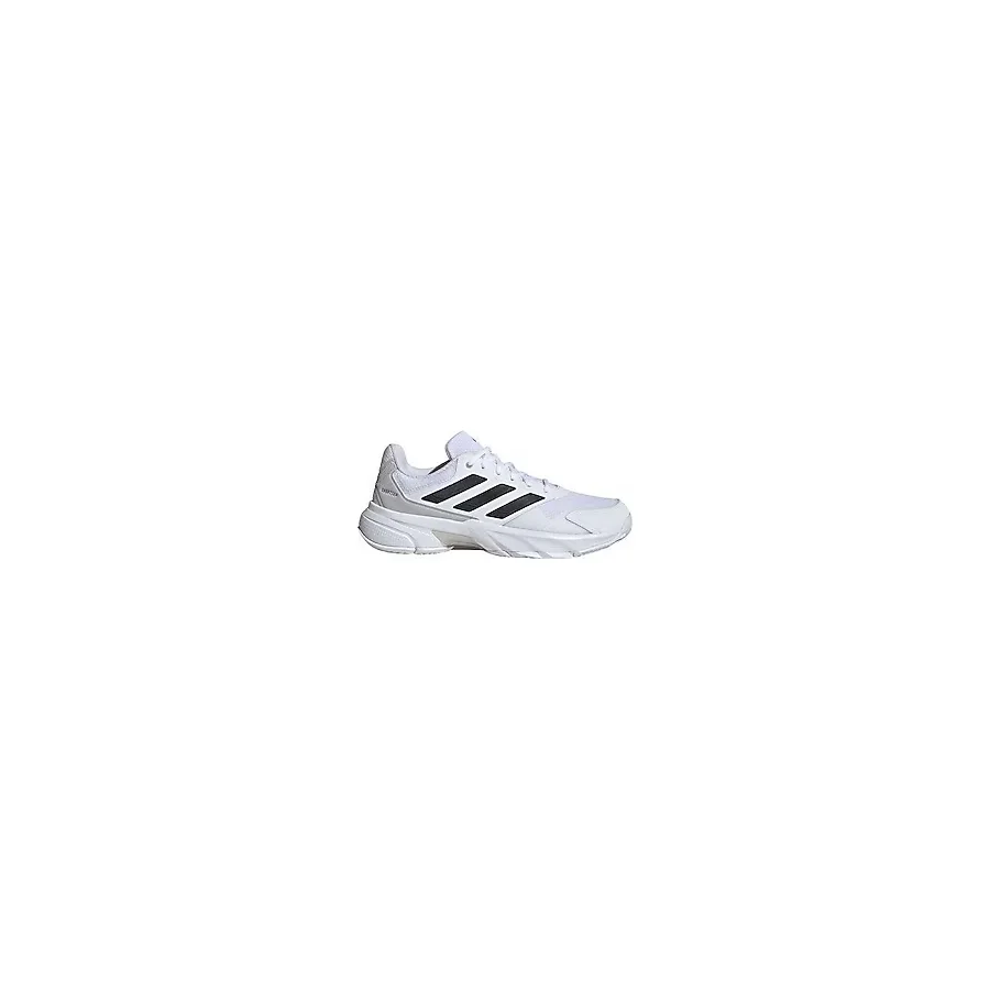 Adidas Courtjam Control 3 IF7888 Beyaz-Siyah Erkek Tenis Ayakkabısı