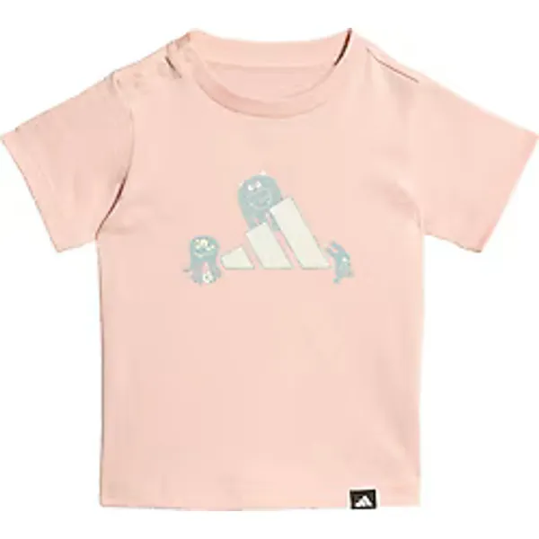 Adidas Infant Trio_NSTER Graphic KA0522 Pembe Bebek Tişört