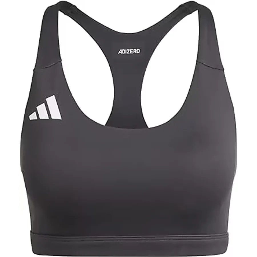 adidas Kadın ADIZERO E MS Sporcu Sütyeni - Orta Destekli BLACK 2XSB