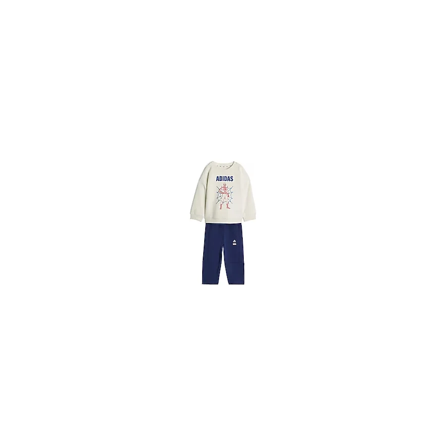 Adidas Marvel Spider-Man Jogger JZ3551 Beyaz Bebek Eşofman Takımı
