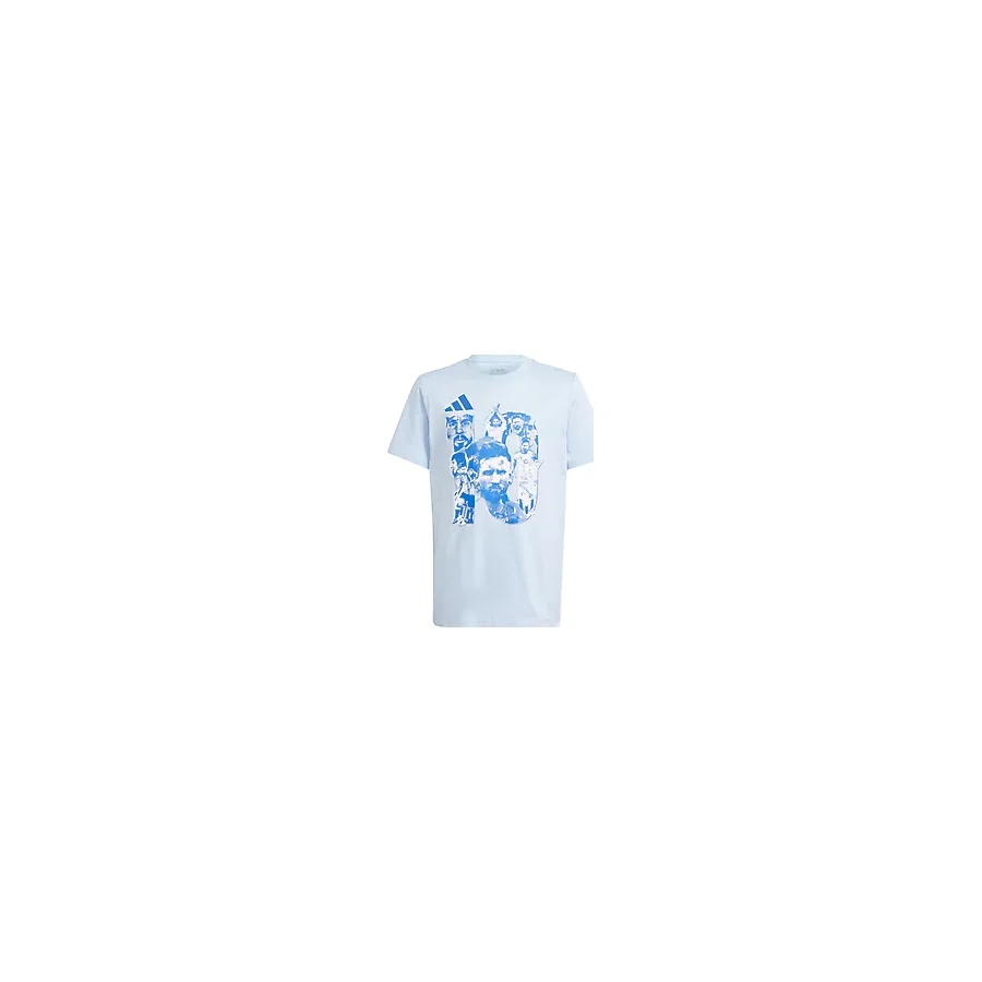 Adidas Messi Football Graphic IU2228 Kısa Kollu Bisiklet Yaka Çocuk Tişört