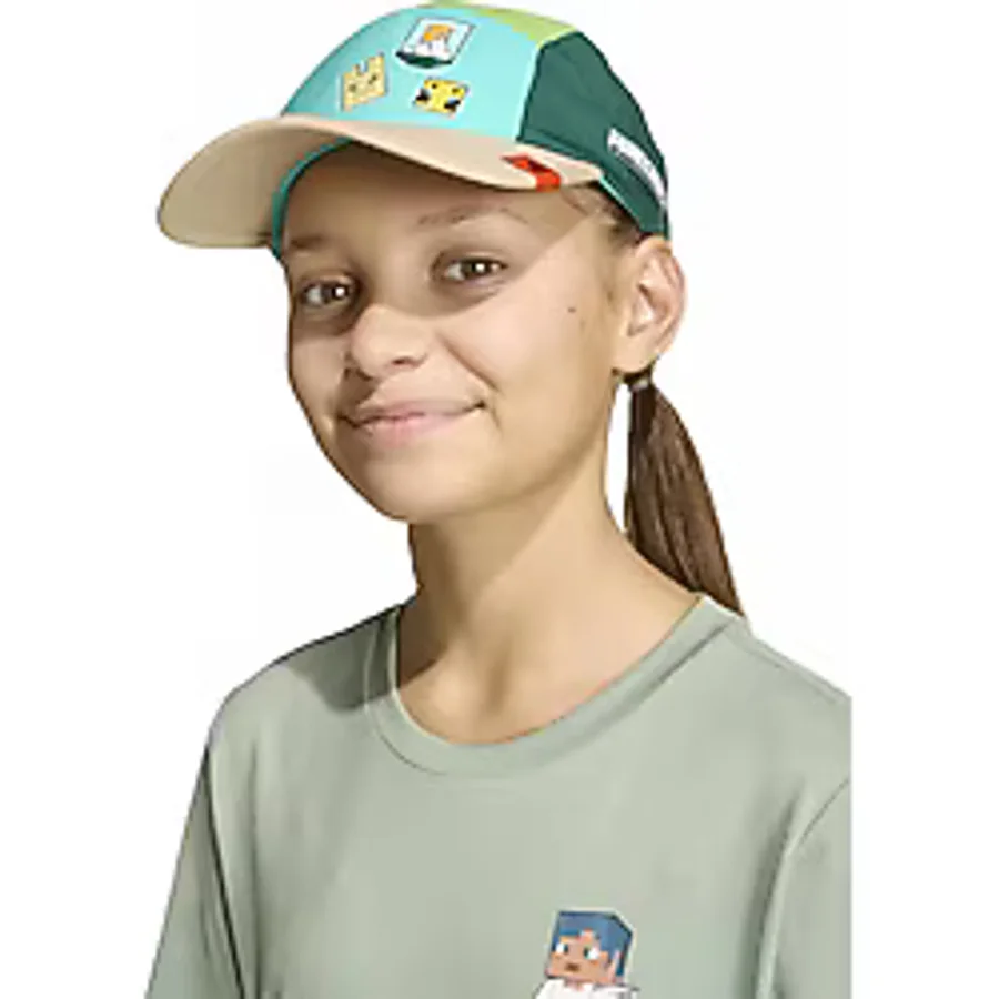adidas Minecraft Youth Şapka KC9492 Yeşil