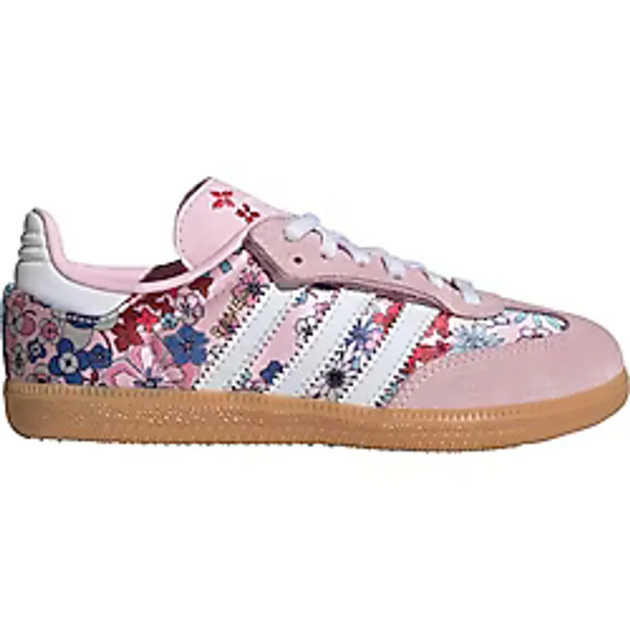 Adidas Originals JQ2007 Adıdas Lıberty London Samba Og Comfort Closure Elastıc Lace Shoes - 33,5 - Pembe - Beyaz