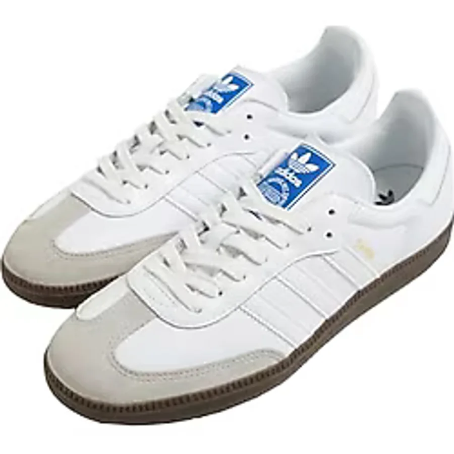 adidas Originals Samba Erkek Spor Ayakkabı, Ayakkabı Beyaz (Ie3439), 45 EU