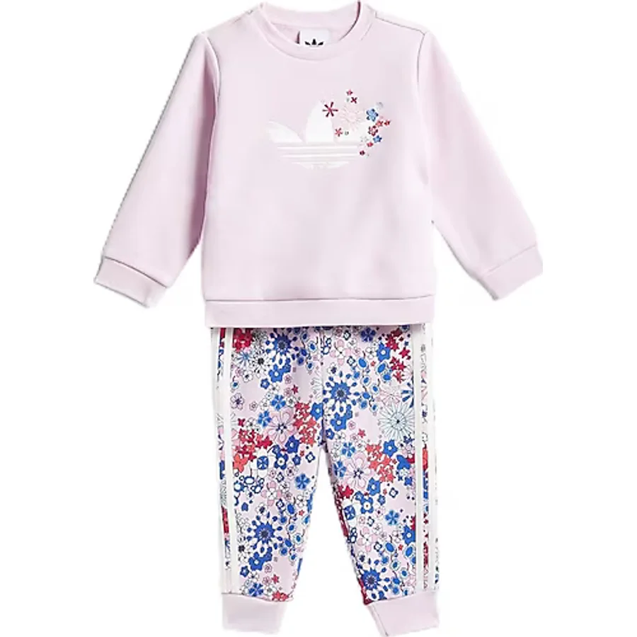 Adidas Originals X Liberty London KD1730 Pembe Bebek Eşofman Takımı