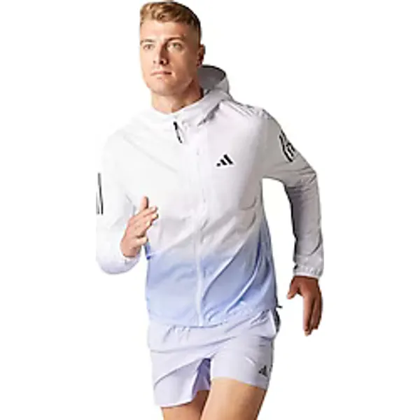 Adidas Own The Run Colorblock JC9892 Kapüşonlu Erkek Rüzgarlık
