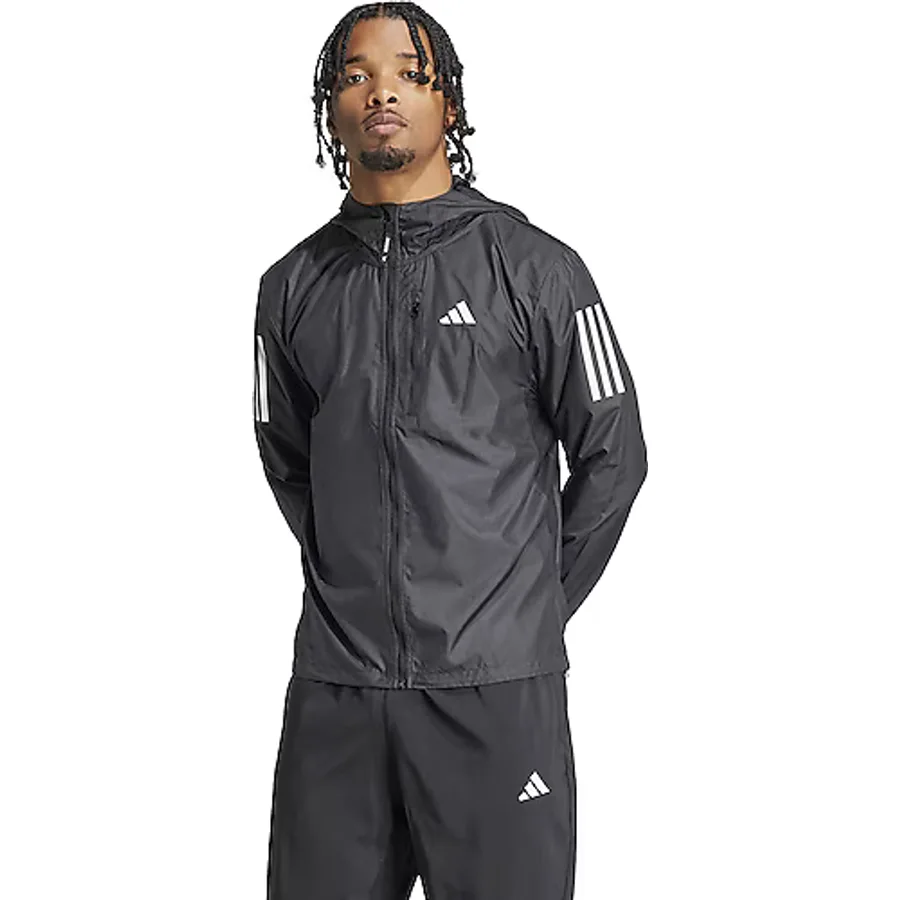 Adidas Own The Run IN1483 Kapüşonlu Erkek Rüzgarlık