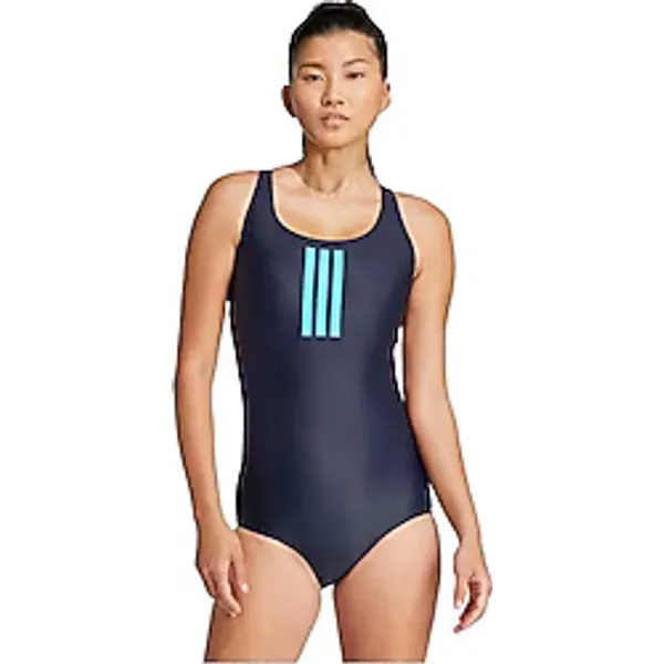 Adidas Padded 3-Stripes Closed Back JH3320 Kadın Mayo