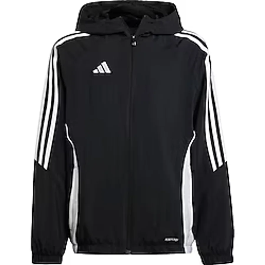 adidas Performance IM8798 Tiro 24 Windbreaker Kids - 11 - 12 Yaş - Siyah - Beyaz