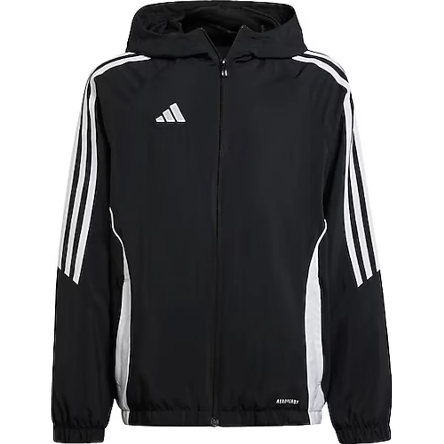 adidas Performance IM8798 Tiro 24 Windbreaker Kids - 11 - 12 Yaş - Siyah - Beyaz