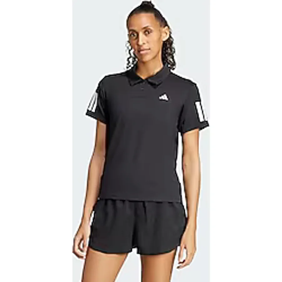Adidas Performance JP1801 Club Tennis Climacool 3-Stripes Polo Tişört - Beyaz