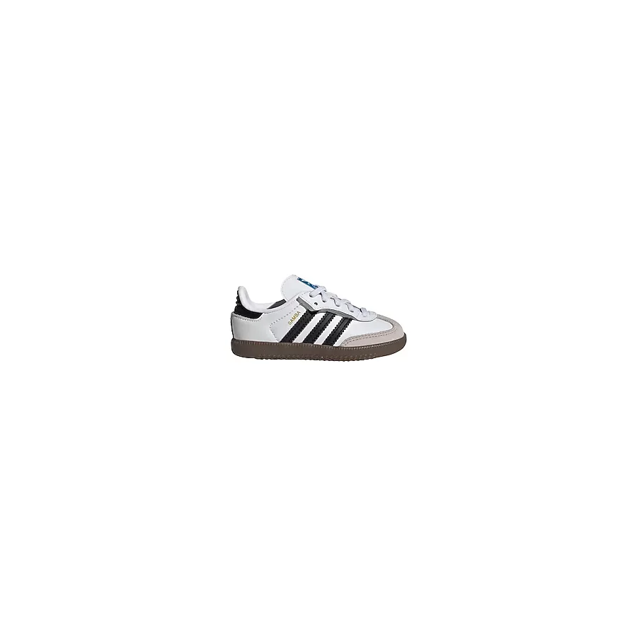 Adidas Samba OG Comfort Closure EL I JQ3191 Beyaz-Siyah Bebek Spor Ayakkabı