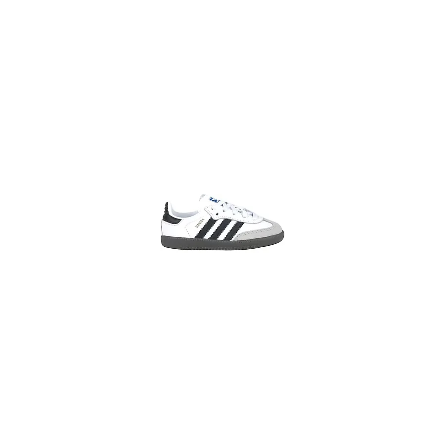 Adidas Samba Og EL I E3679 Beyaz-Siyah Bebek Spor Ayakkabı