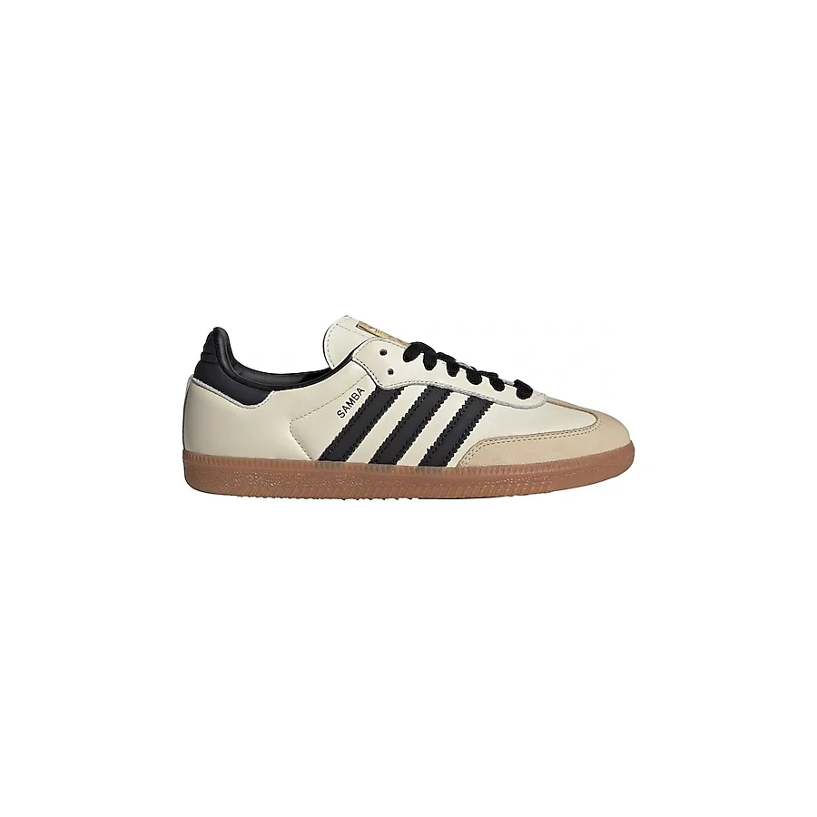 Adidas Samba OG ID0478 Bej-Siyah Kadın Sneaker