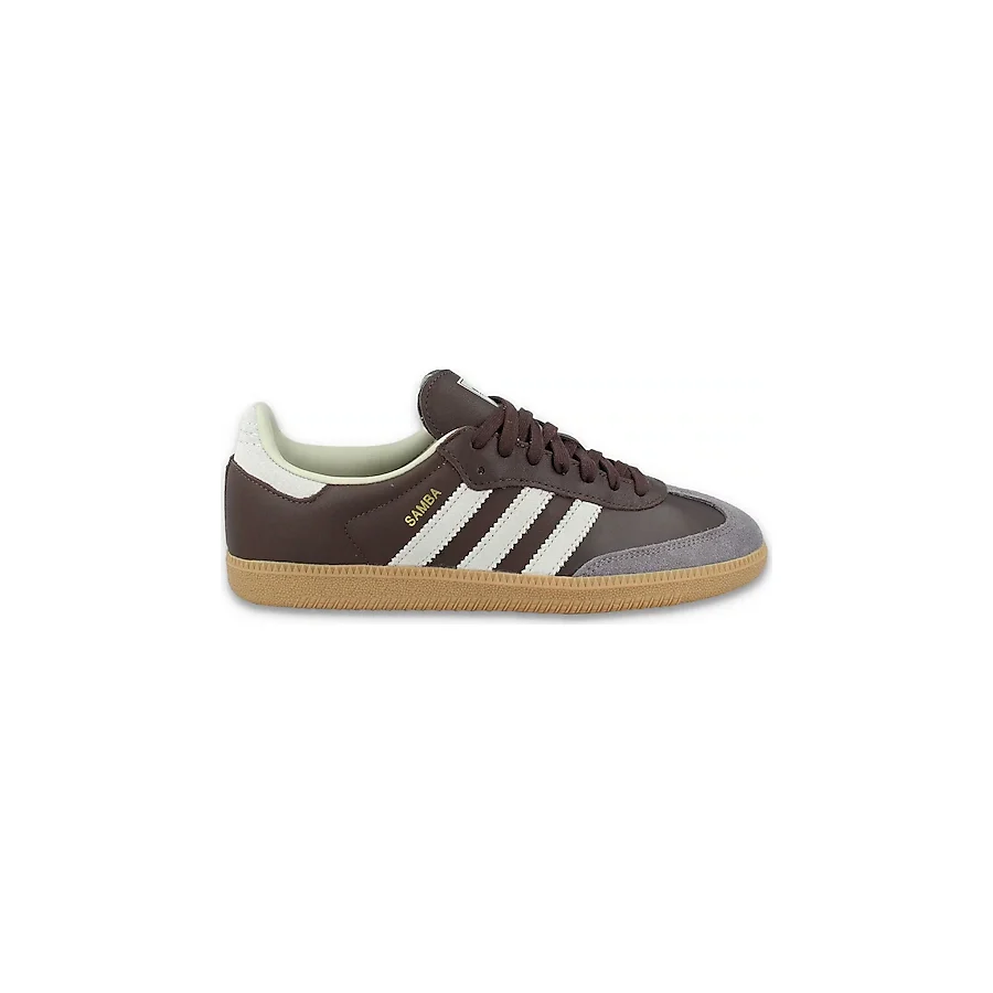 Adidas Samba OG ID1481 Koyu Kahverengi Erkek Sneaker