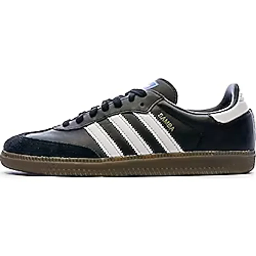 adidas Samba OG Unisex Spor Ayakkabı, 45, TYC31FF3516D099A00, Siyah, Üniseks-Yetişkinler
