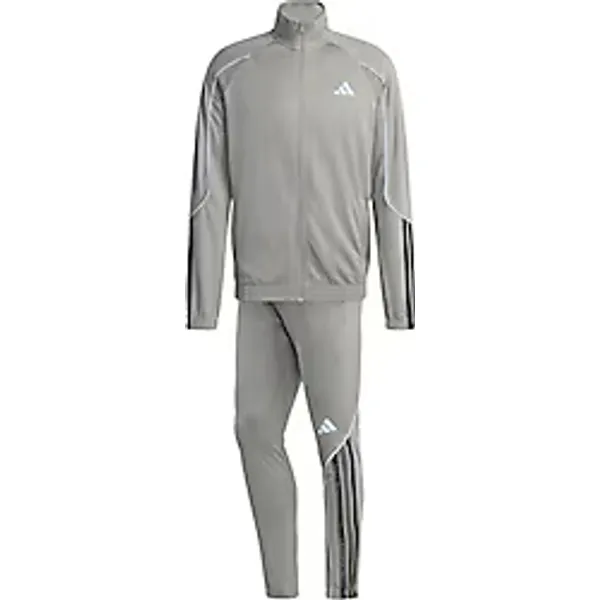 Adidas Stadium 3 Stripes KB6213 Gri Erkek Eşofman Takımı