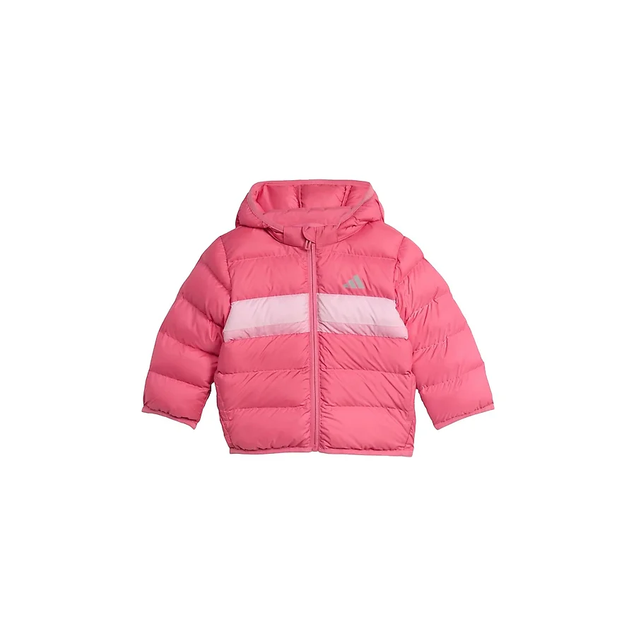 Adidas Synthetic Down JL7390 Koyu Pembe Bebek Mont