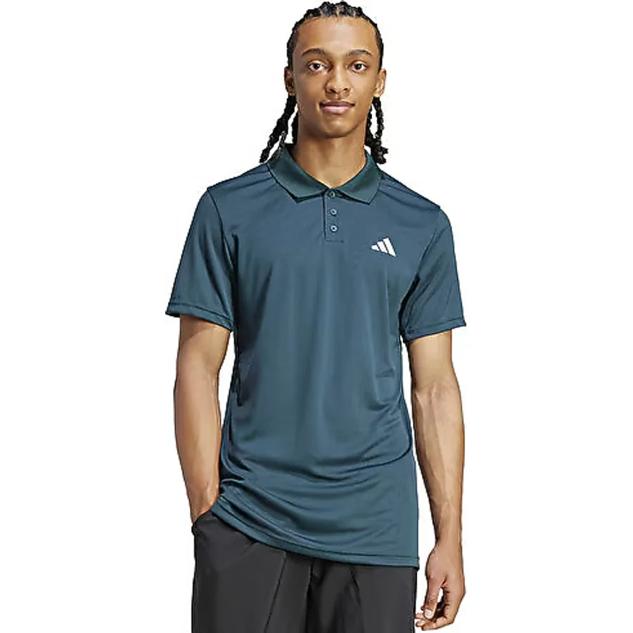 Adidas Tennis Climacool FreeLift JW9848 Petrol Yeşili Kısa Kollu Polo Yaka Erkek Spor Tişört