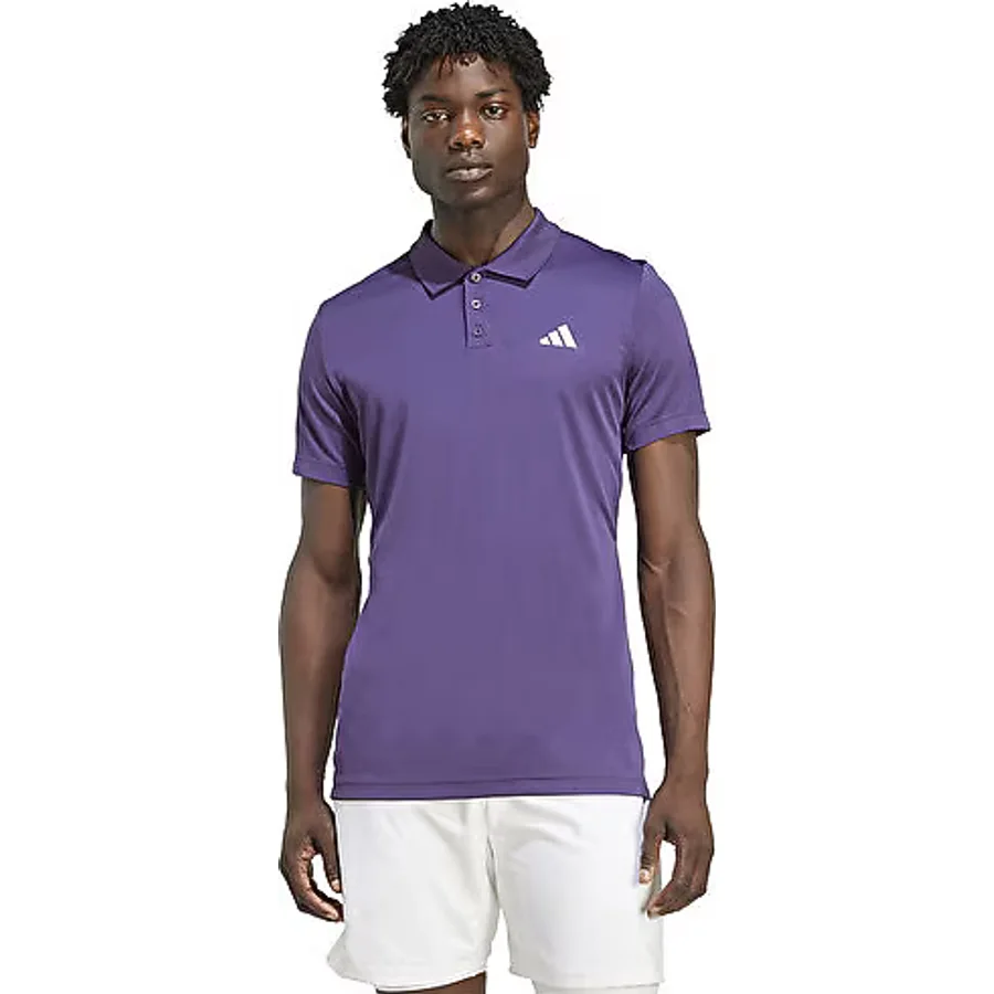 Adidas Tennis Climacool FreeLift JW9849 Mor Kısa Kollu Polo Yaka Erkek Spor Tişört