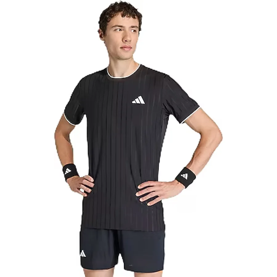 Adidas Tennis Climacool Freelift Pro Kısa Kollu Bisiklet Yaka Erkek Spor Tişört