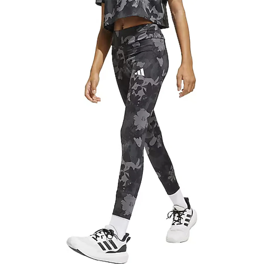 Adidas Train Essentials Flower Print Çocuk Tayt