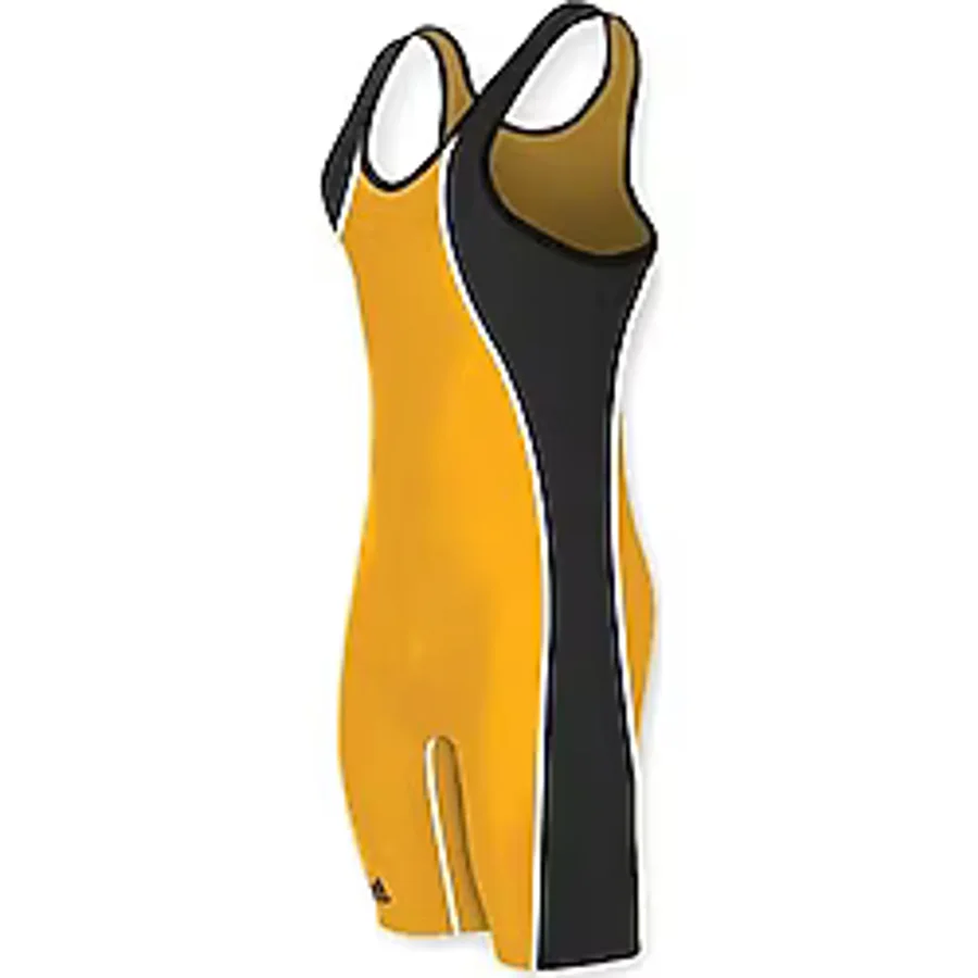 Adidas Wide Side Panel Singlet AM: Gold/Black