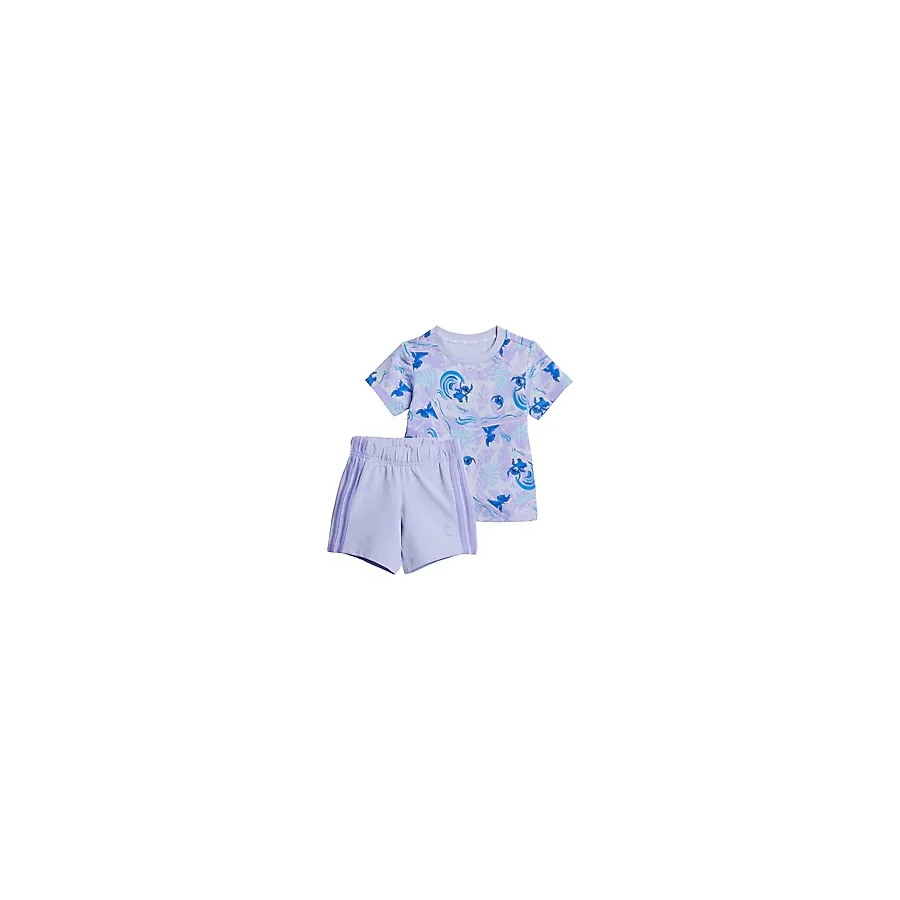 Adidas X Disney Lilo & Stitch JF3632 Bebek Şort Tişört Takımı