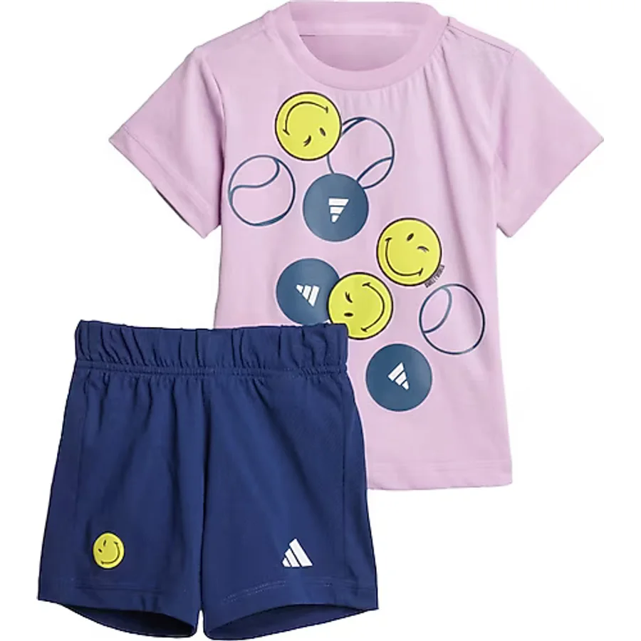 Adidas X Smileyworld Summerset JJ3062 Bebek Eşofman Takımı