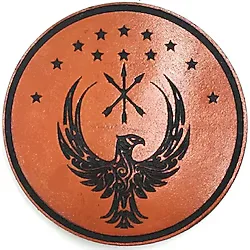 ADİGE - ÇERKES Deri PEÇ- Arma - Patch
