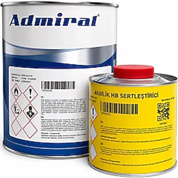 Admiral Ul25 Kendinden Astarlı Fayans,Cam,Galvaniz,Alüminyum Boyası 14 Kg