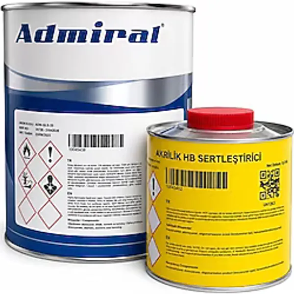 Admiral Ul25 Kendinden Astarlı Fayans,Cam,Galvaniz,Alüminyum Boyası 3.5 Kg