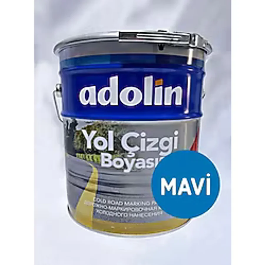 Adolin Yol Cizgi Boyasi Mavi 20 Kg (Ral 5015)