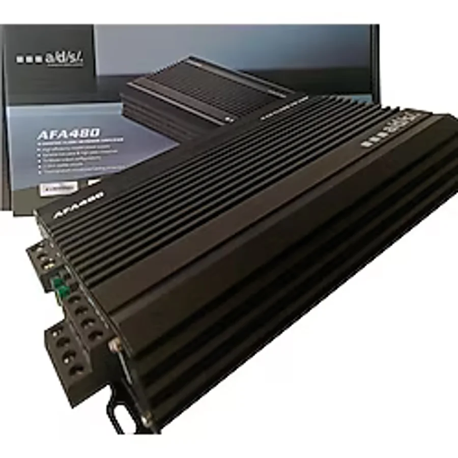 Ads 5000W 4X80 Rms 4 kanal Profesyonel Oto Amfi + 24 Ay Garantili