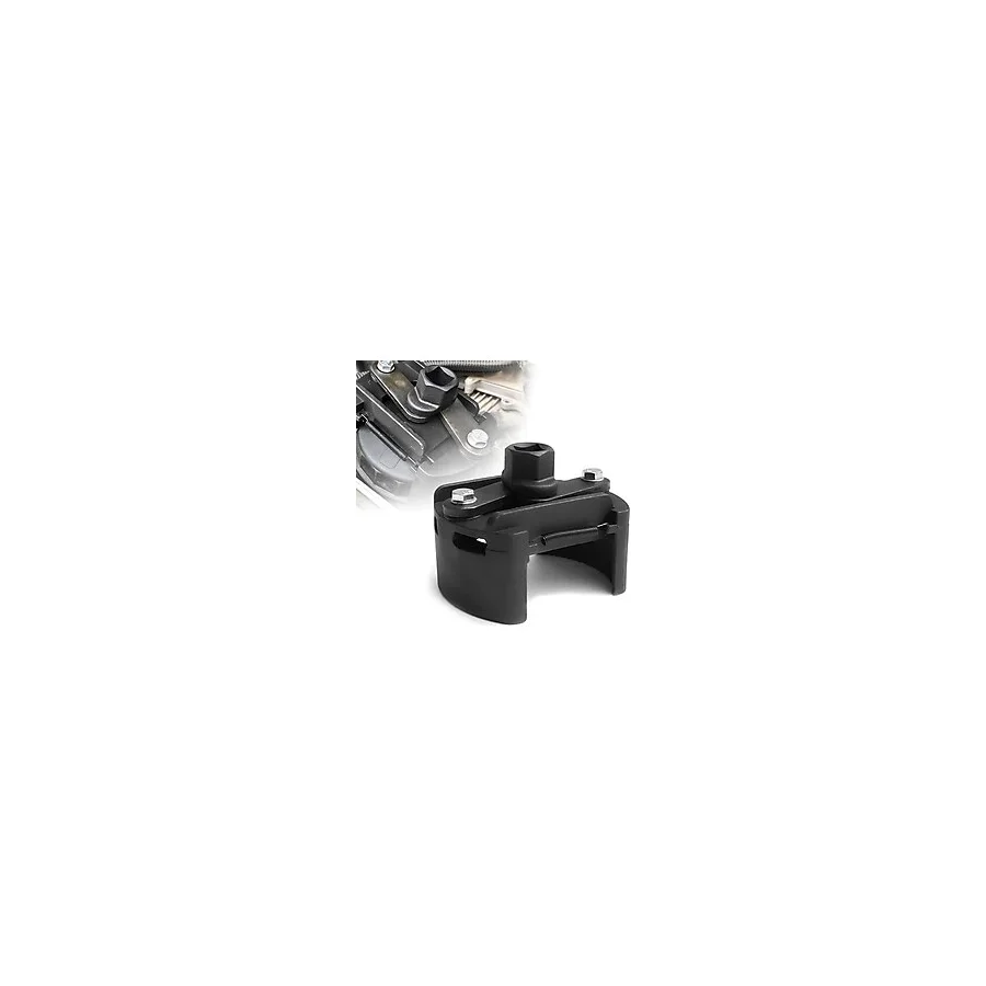 Aee Ayarlanabilir Yağ Filtresi Anahtarı 60-80 Mm - 1/2 İnç Mandal Ve 22 Mm Anahtar Uyumlu, 2 Çeneli Çelik Filtre Sökme Aparatı, Evrensel Yağ Filtresi Sökücü