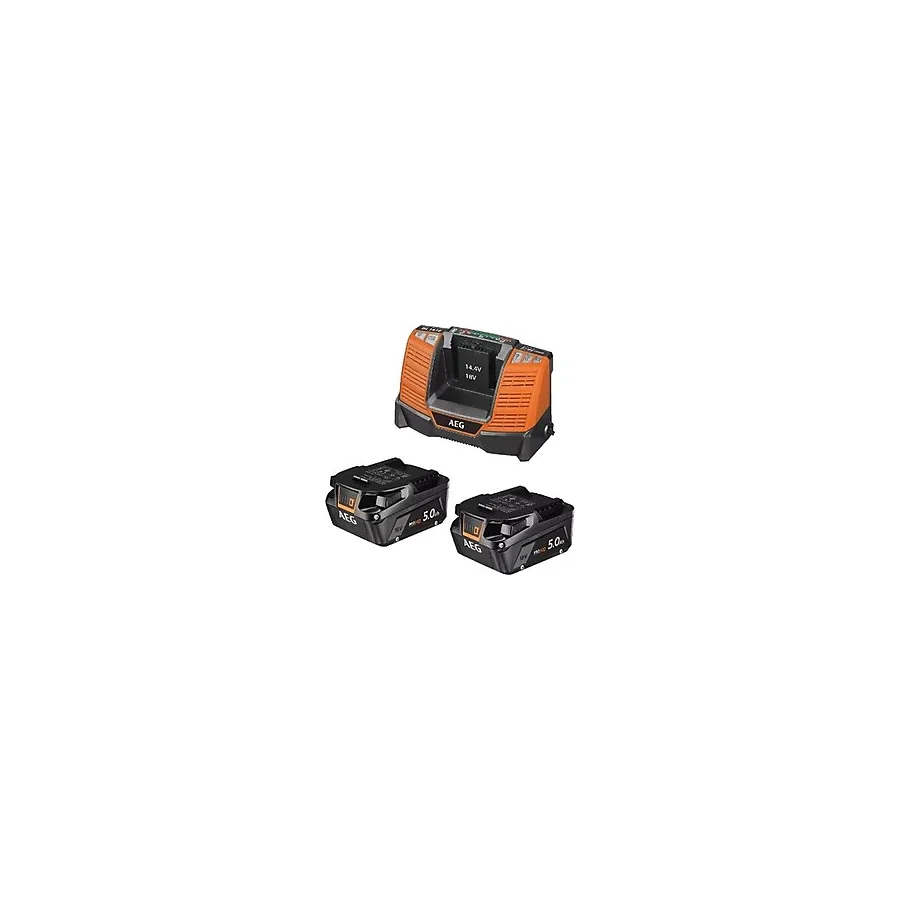 Aeg Akü Ve Şarj Cihazı Seti Set 18V 5.0 Ah Yedek Akü + Şarj Cihazı