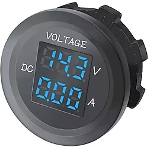 Aek-Tech Dc12v/24V Dijital Voltmetre Ampermetre