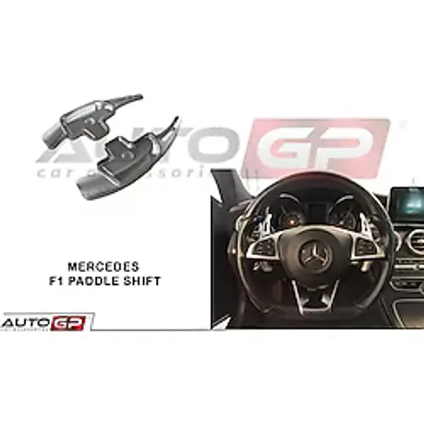 AEM Autogp Mercedes W176 Direksiyon F1 Vites Kulakçık Paddle Shift Gri
