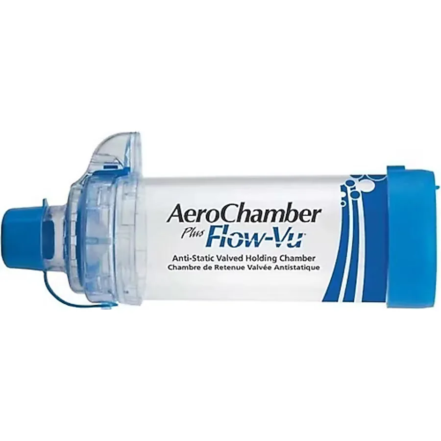 Aerochamber Flow-Vu 5+ Yaş Ağızlıklı Chamber