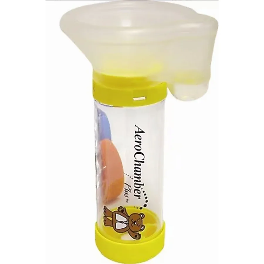 Aerochamber Plus Z Stat Sarı 1-5 Yaş Inhalatör