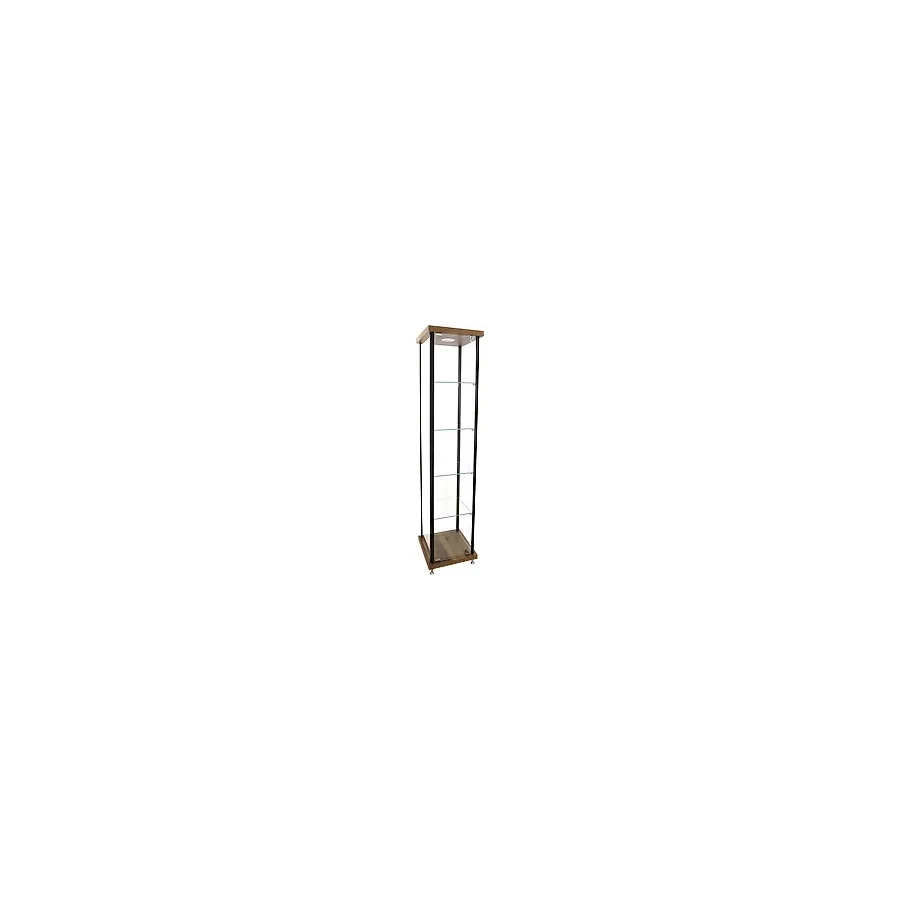 Afe Dekor Camlı Vitrin Dolap 40 x 40 x 175 CM